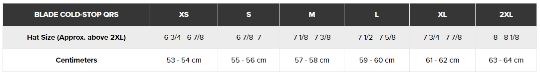 Size guide